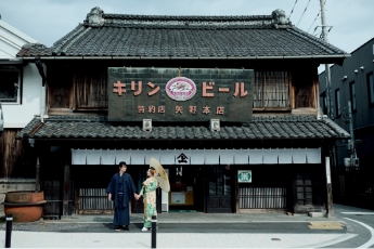 レトロな街並み（群馬県桐生市）
